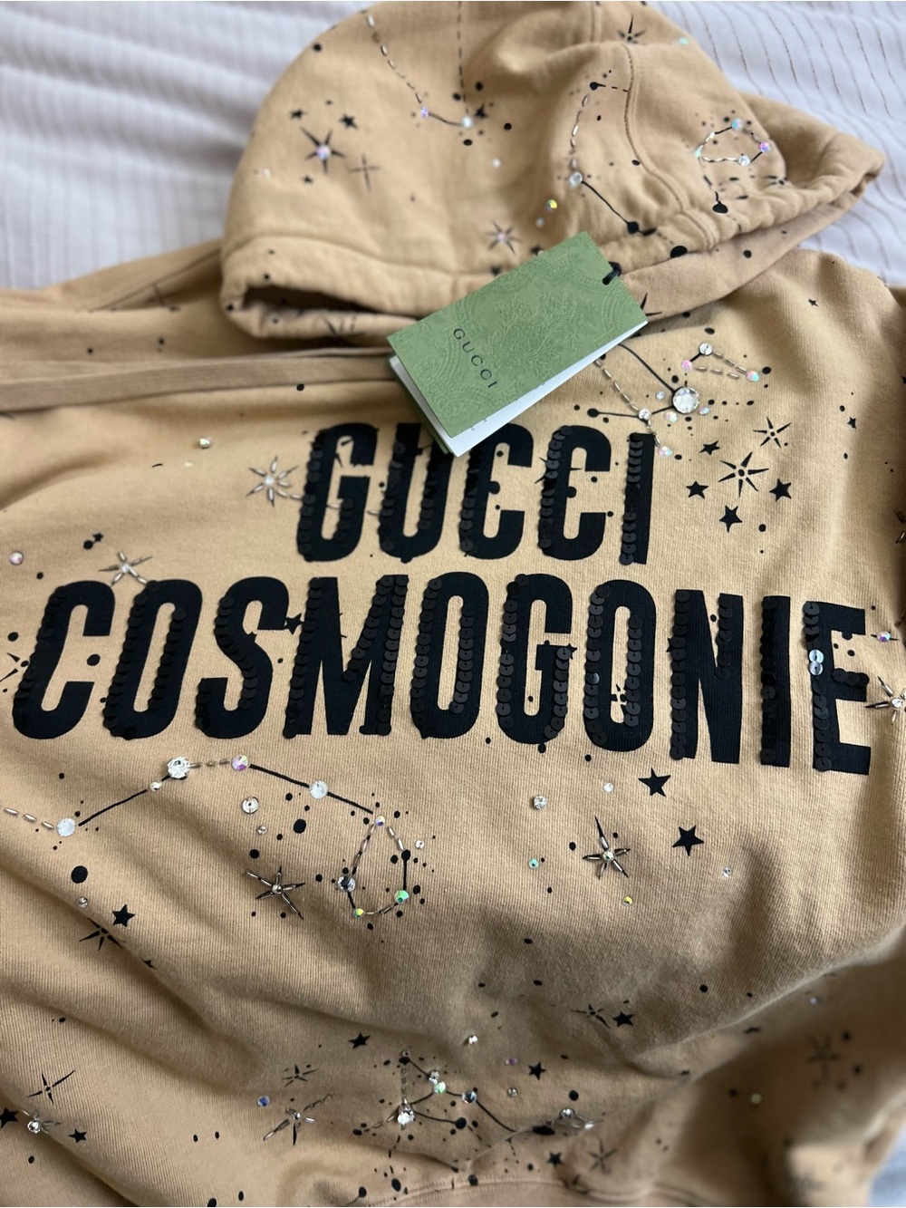 Gucci Cosmogonie Crystal-Embellished Hoodie - Picture 4 of 5